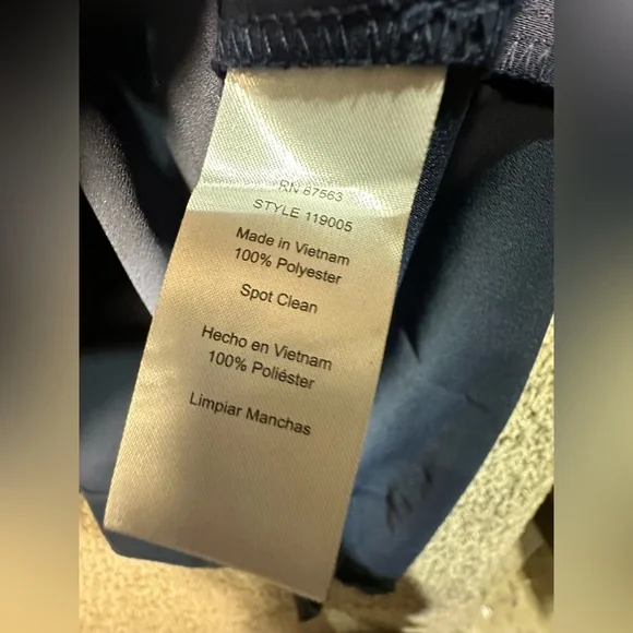 NWT S.L. Fashions Jewel Neck Halter Dress Size 14 - Picture 6 of 7